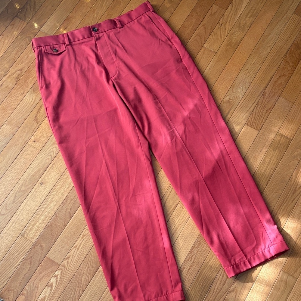 Brooks Brothers Men's Chinos in Vibrant Red
